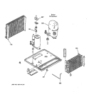 REFRIGERANT ASSEMBLY Diagram and Parts List for AVE15DBW1  General Electric Air Conditioner