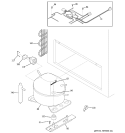 UNIT PARTS Diagram and Parts List for FCM15SUAWW  General Electric Freezer