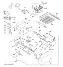 Part Location Diagram of WR71X10699 GE SHELF CHILLER