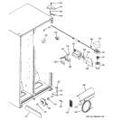 FRESH FOOD SECTION Diagram and Parts List for GSH25IFTBBB  General Electric Refrigerator