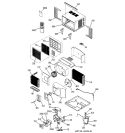 Part Location Diagram of WJ98X10046 GE Complete