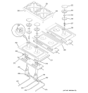 GAS & BURNER PARTS Diagram and Parts List for ZDP48L4GH4SS  General Electric Range