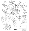 MICROWAVE Diagram and Parts List for JVM1653BH02  General Electric Microwave