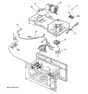 Part Location Diagram of WB18X10323 GE HARNESS (MAIN)