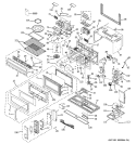 Part Location Diagram of WB56X10457 GE CASE OUTER Black