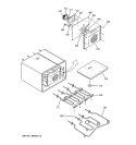 OVEN ASSEMBLY Diagram and Parts List for ZDP30N4H4SS  General Electric Range