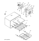OVEN ASSEMBLY Diagram and Parts List for ZDP36L4DH7SS  General Electric Range
