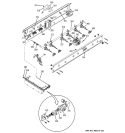 MANIFOLD ASSEMBLY Diagram and Parts List for ZDP36L4RH5SS  General Electric Range