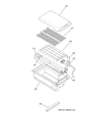 GRILL ASSEMBLY Diagram and Parts List for ZDP36L4RH5SS  General Electric Range