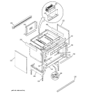 STRUCTURE Diagram and Parts List for ZDP36L6H4SS  General Electric Range