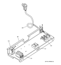 ELECTRICAL ASSEMBLY Diagram and Parts List for ZDP36L6H4SS  General Electric Range