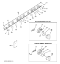 CONTROL PANEL Diagram and Parts List for ZDP48L6RH4SS  General Electric Range