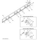 CONTROL PANEL Diagram and Parts List for ZGU48N6DH5SS  General Electric Cooktop