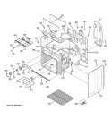 BODY PARTS Diagram and Parts List for JB900SK4SS  General Electric Range