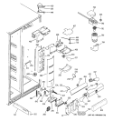 FRESH FOOD SECTION Diagram and Parts List for GSS25LSWASS  General Electric Refrigerator