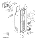 Part Location Diagram of WR55X10653 GE INTERFACE DISP Assembly