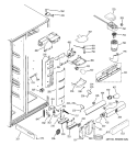 Part Location Diagram of WR13X10445 GE HINGE Bottom