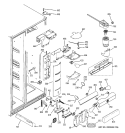 FRESH FOOD SECTION Diagram and Parts List for ZFSB26DRISS  General Electric Refrigerator