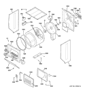DOOR & DRUM PARTS Diagram and Parts List for WSM2780HAWWW  General Electric Washer Dryer Combo