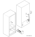 WATER SYSTEM Diagram and Parts List for PDS22MBWABB  General Electric Refrigerator