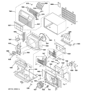 Part Location Diagram of WJ79X10159 GE MOTOR COVER