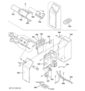 Part Location Diagram of WJ26X10283 GE CONTROL UNIT