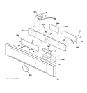 Part Location Diagram of WB02X11320 GE BRACKET CONTROL PANEL