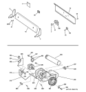 Part Location Diagram of WE19M1499 GE BACK. Assembly