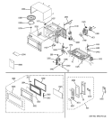 MICROWAVE Diagram and Parts List for JES1142SJ05  General Electric Microwave
