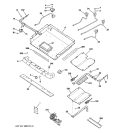GAS & BURNER PARTS Diagram and Parts List for JGB908SEL2SS  General Electric Range