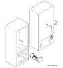 WATER SYSTEM Diagram and Parts List for PDS20MBWACC  General Electric Refrigerator