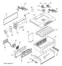 QUICK CHILL Diagram and Parts List for ZISB360DRJ  General Electric Refrigerator