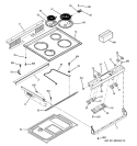 Part Location Diagram of 49-80349 GE MANUAL USE & CARE