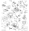 MICROWAVE Diagram and Parts List for JVM1740SM2SS  General Electric Microwave