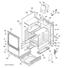 BODY PARTS Diagram and Parts List for RGA720EK1WH  Hotpoint Range