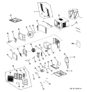 Part Location Diagram of WJ71X10579 GE HORIZONTAL LOUVER LINK