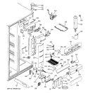 FRESH FOOD SECTION Diagram and Parts List for PSG27SIMHCBS  General Electric Refrigerator