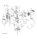 Part Location Diagram of WK73X10006 GE CENTRIFUGAL FAN