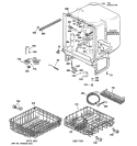 Part Location Diagram of WD28X10147 GE TRAY KNIFE