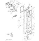 FREEZER DOOR Diagram and Parts List for ESS25QSWASS  General Electric Refrigerator