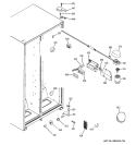 FRESH FOOD SECTION Diagram and Parts List for HSS25GFTBCC  Hotpoint Refrigerator