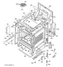 Part Location Diagram of WB63K10113 GE PANEL SIDE (Black)