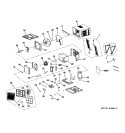 ROOM AIR CONDITIONER Diagram and Parts List for AEV24DKH1  General Electric Air Conditioner