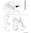 Part Location Diagram of WR87X33706 GE COMPRESSOR