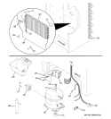 UNIT PARTS Diagram and Parts List for FUF20SUARWW  General Electric Freezer