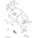 GAS & BURNER PARTS Diagram and Parts List for JGBP34SEL3SS  General Electric Range