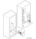 WATER SYSTEM Diagram and Parts List for PDF22MFSABB  General Electric Refrigerator
