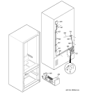 WATER SYSTEM Diagram and Parts List for PDS20MCPABB  General Electric Refrigerator