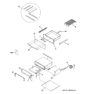 Part Location Diagram of 49-80507 GE USE & CARE MANUAL