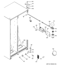 FRESH FOOD SECTION Diagram and Parts List for HSS25GFTECC  Hotpoint Refrigerator